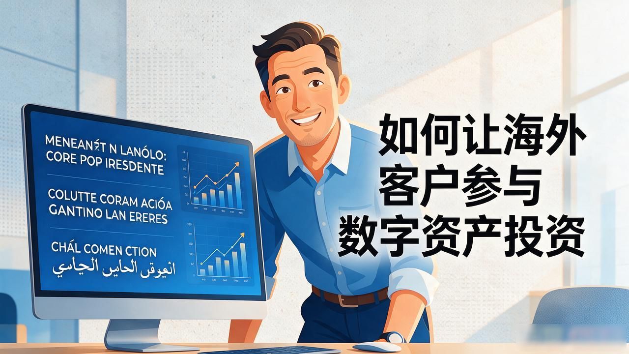 如何让海外客户参与数字资产投资